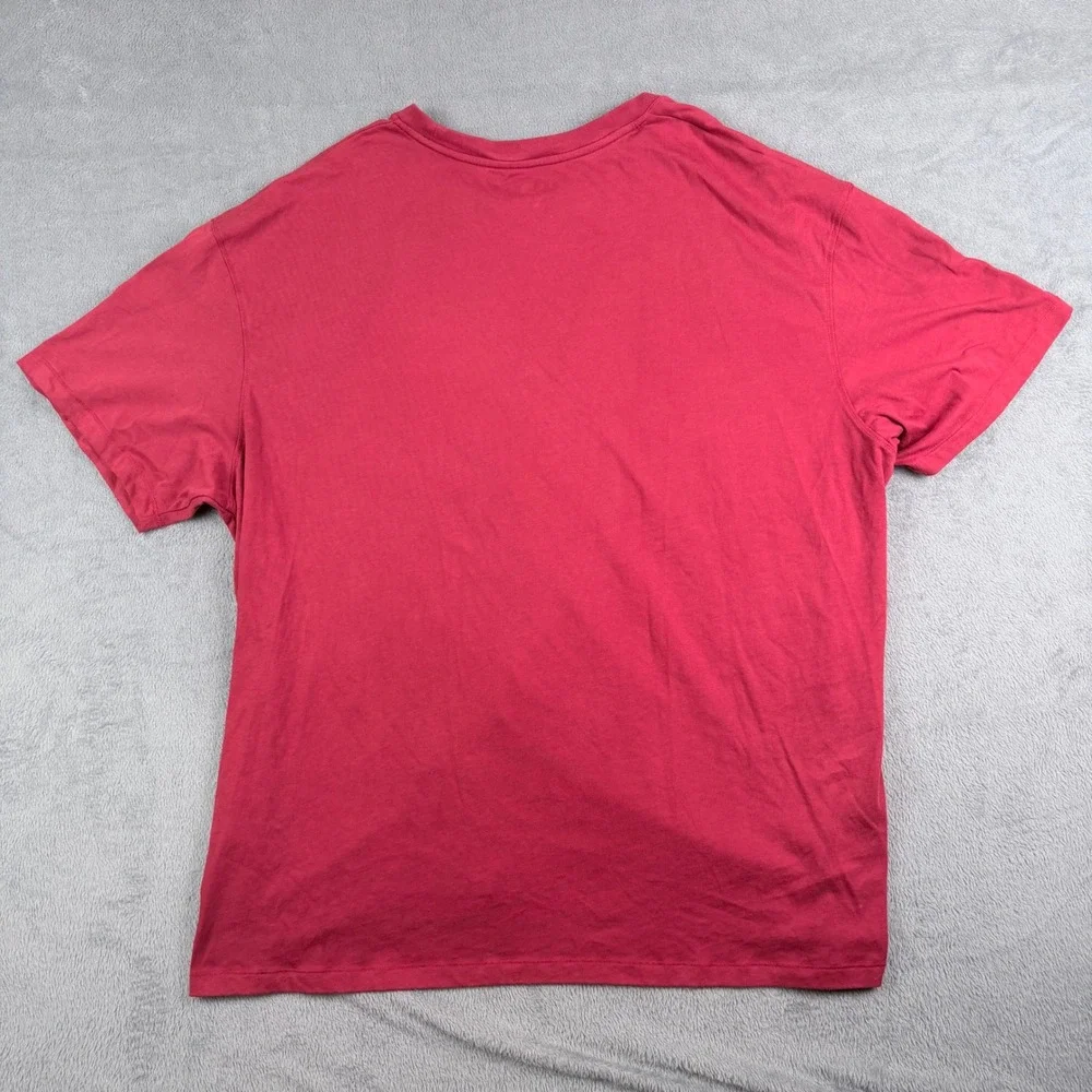 Nike Air Jordan Jumpman Logo T-Shirt Red Short Sleeve DH8920-687 Men's 3XL